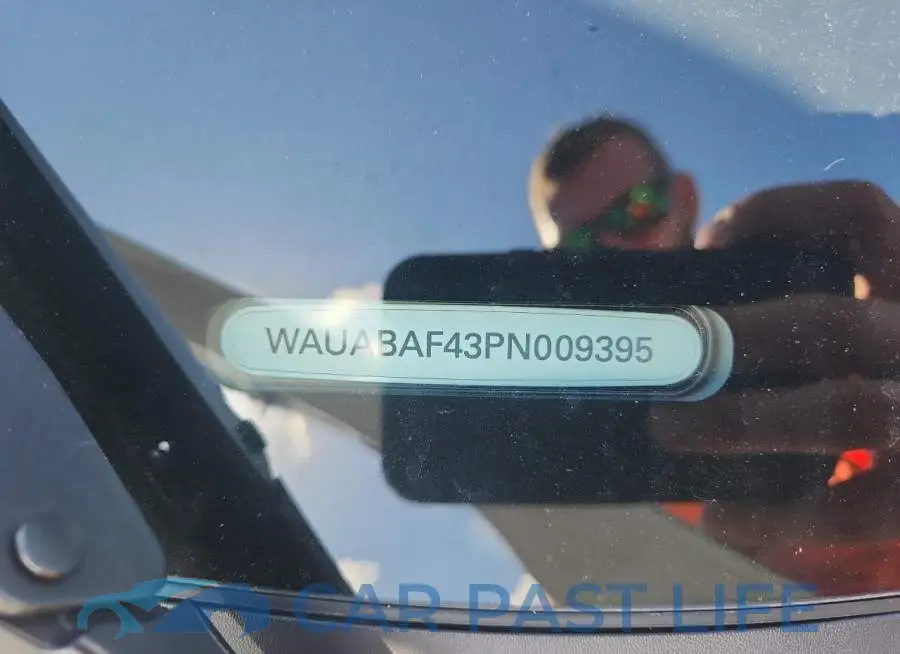WAUABAF43PN009395# 12