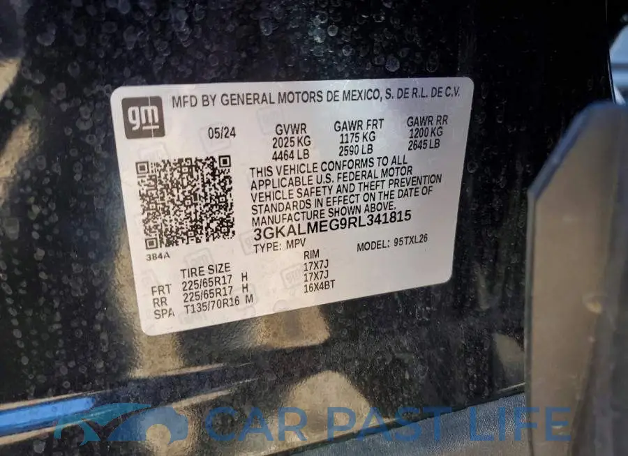 3GKALMEG9RL341815# 13