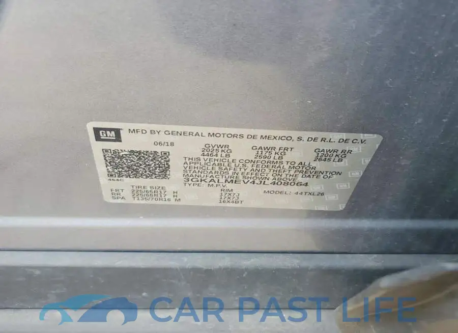 3GKALMEV4JL408064# 13
