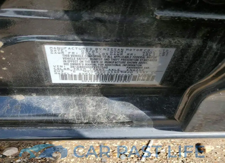 3N1AB8CV6MY257540# 12