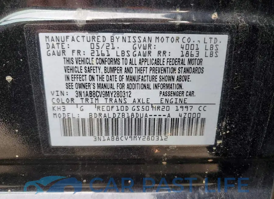 3N1AB8CV9MY280312# 12