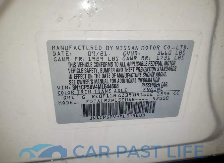 3N1CP5BV4ML544608# 13