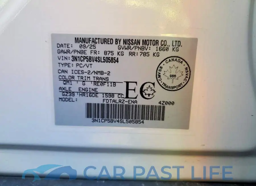 3N1CP5BV4SL505854# 14