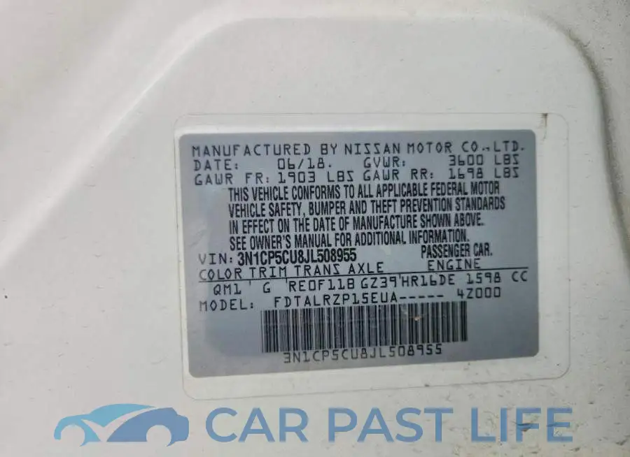 3N1CP5CU8JL508955# 13