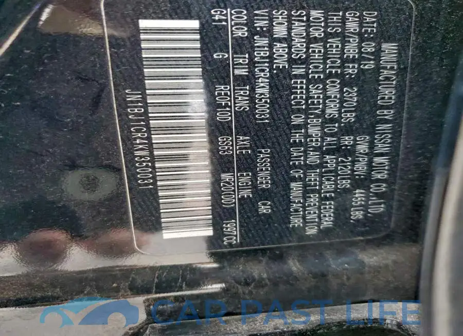 JN1BJ1CR4KW350031# 13