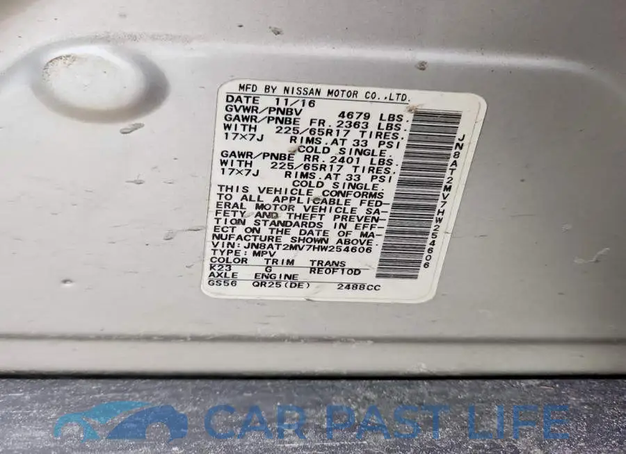 JN8AT2MV7HW254606# 13