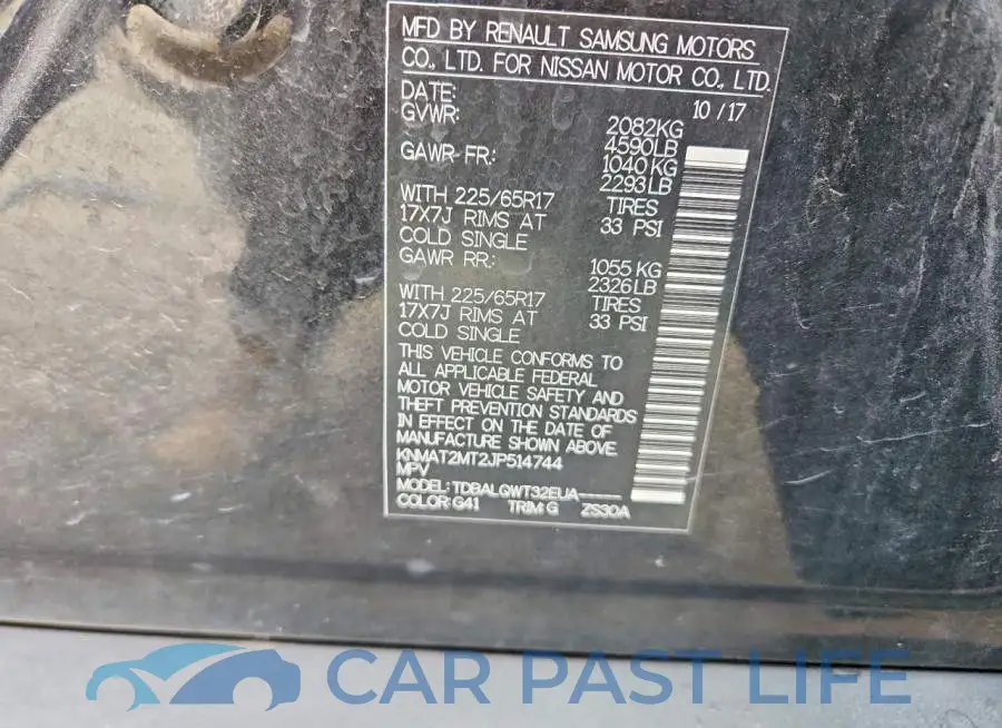 KNMAT2MT2JP514744# 13