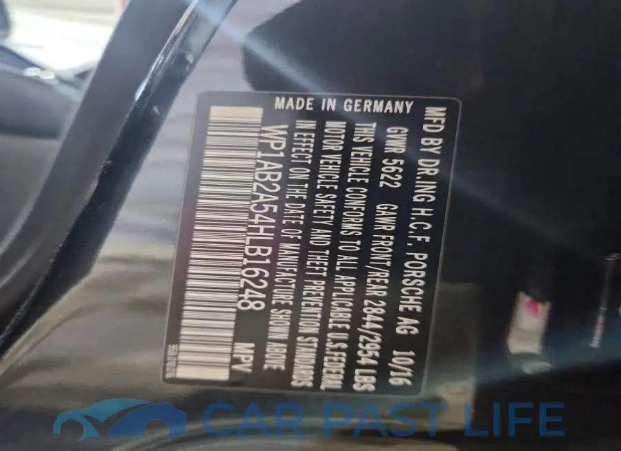 WP1AB2A54HLB16248# 13