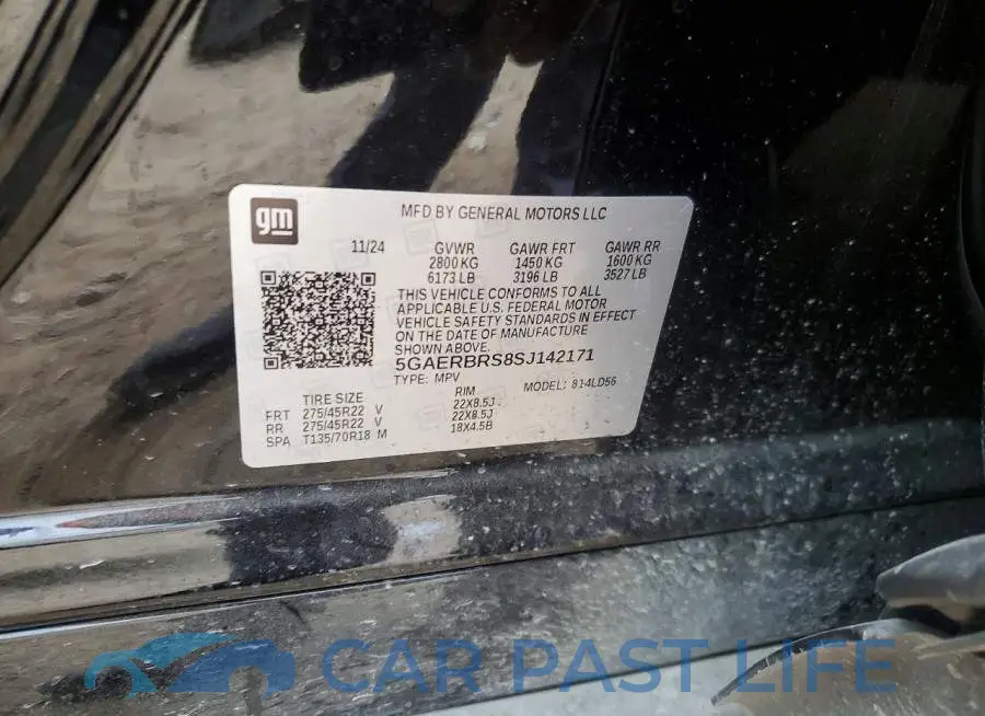 5GAERBRS8SJ142171# 13