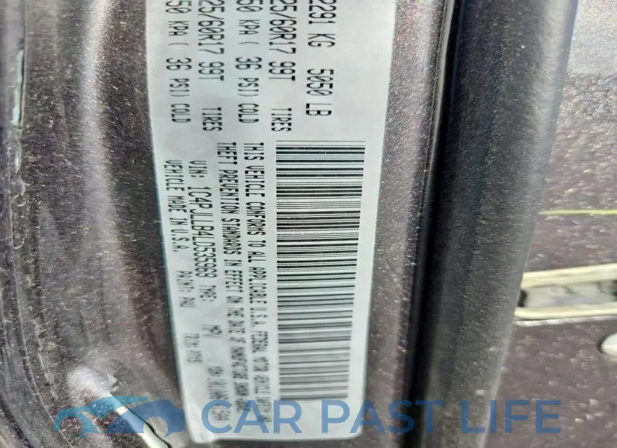 1C4PJLLB4LD535968# 12