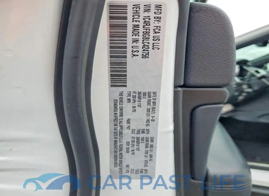 1C4RJFBG8LC424756# 14