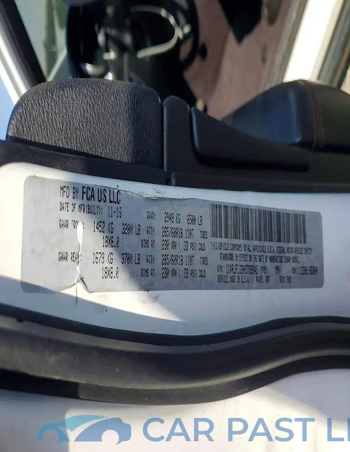 1C4RJFLG9HC739345# 14