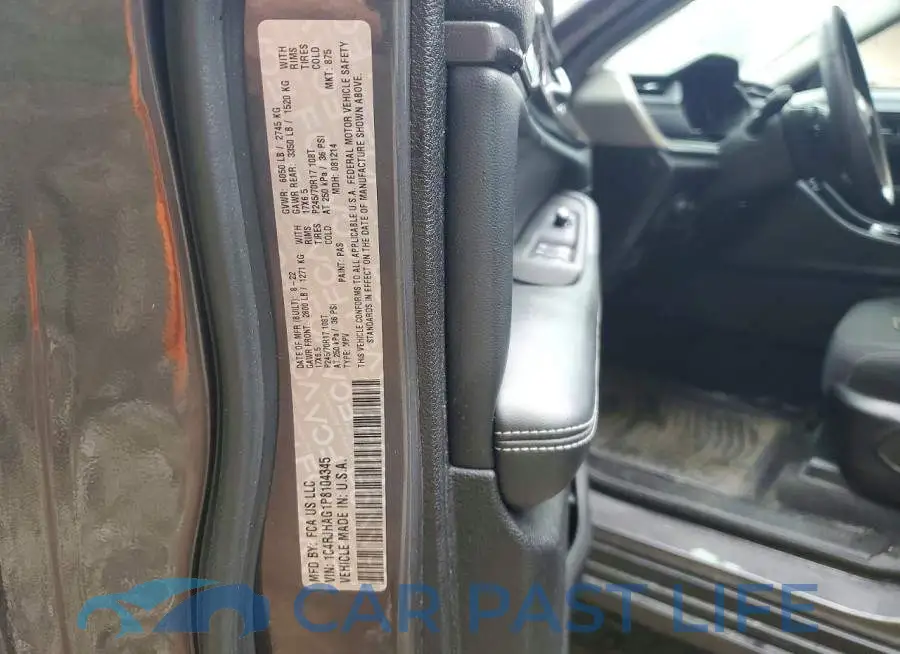 1C4RJHAG1P8104345# 13