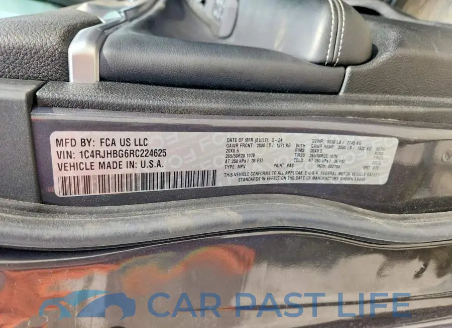 1C4RJHBG6RC224625# 14
