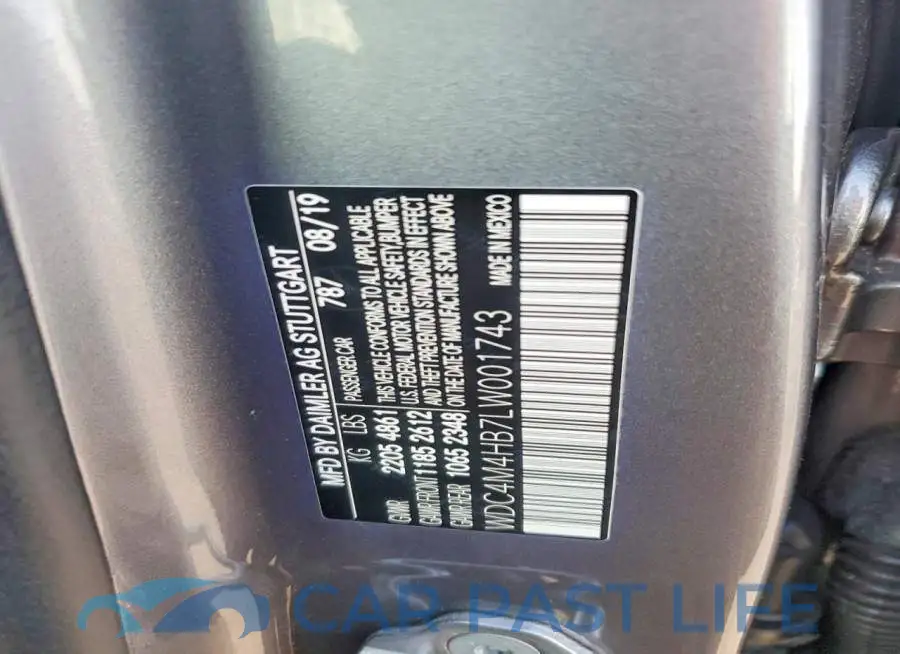 WDC4M4HB7LW001743# 13