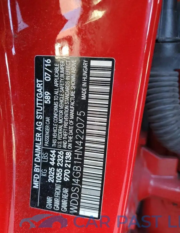 WDDSJ4GB1HN422075# 13