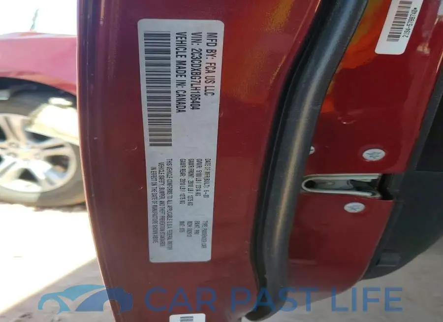 2C3CDXBG7LH186404# 12