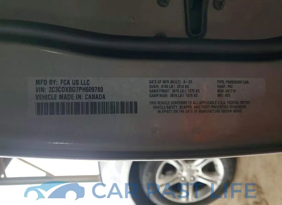 2C3CDXBG7PH609780# 13