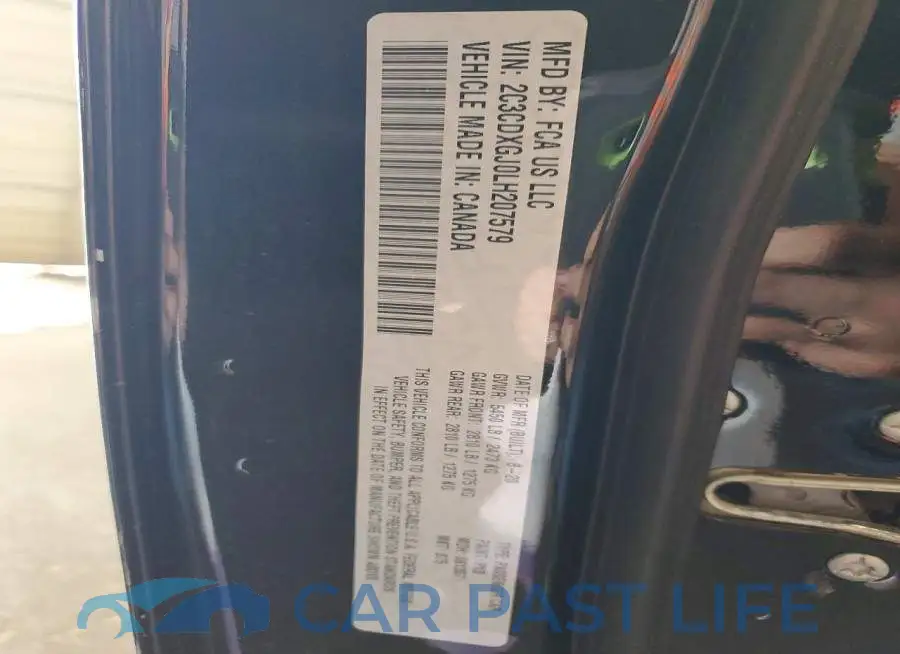 2C3CDXGJ0LH207579# 13