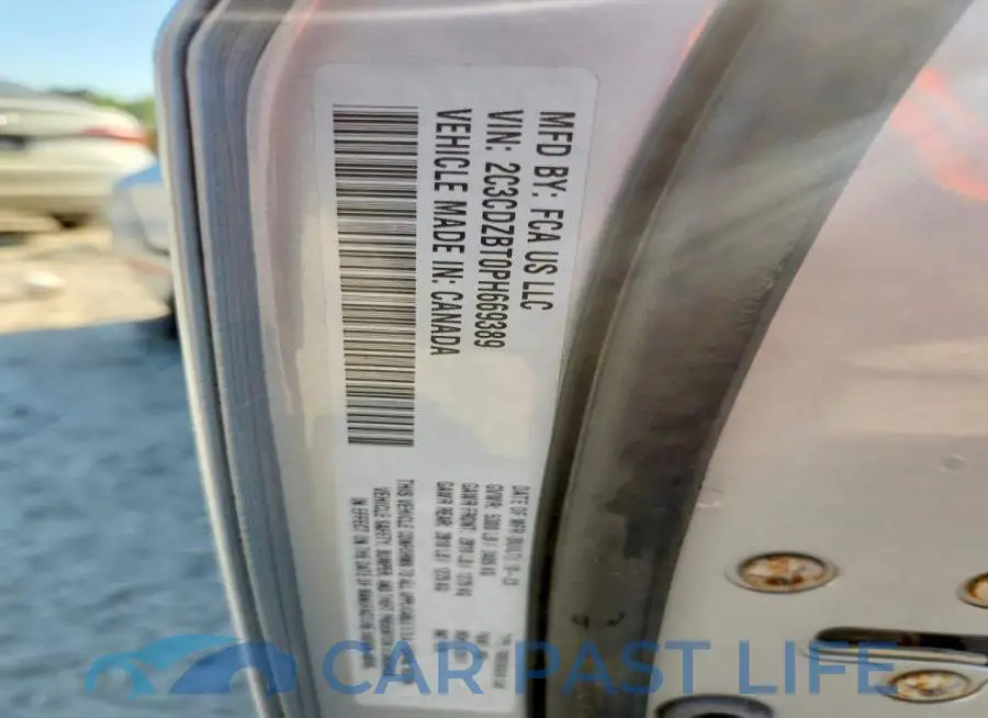 2C3CDZBT0PH669389# 12