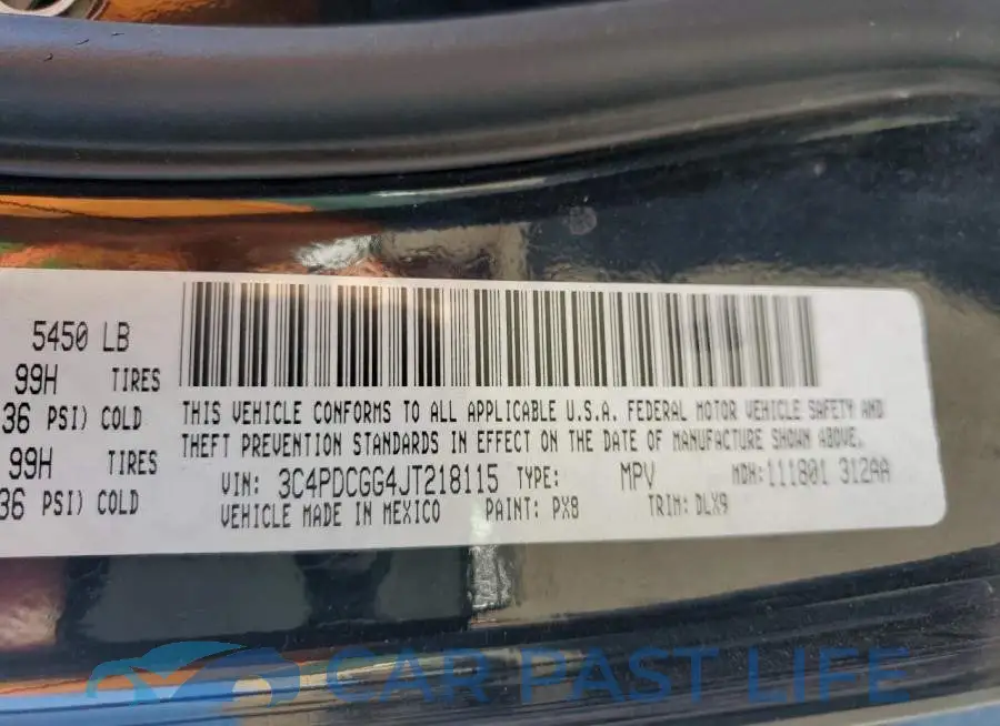 3C4PDCGG4JT218115# 13