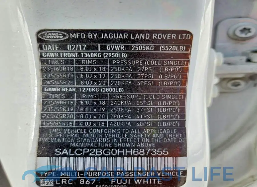 SALCP2BG0HH687355# 13