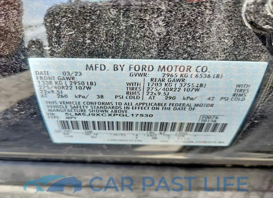 5LM5J9XCXPGL17530# 14
