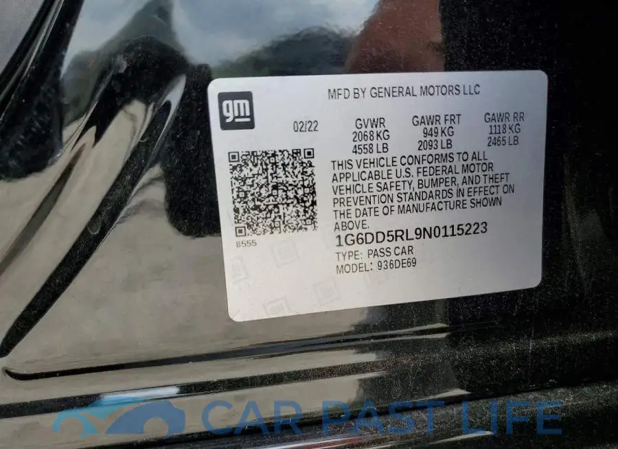 1G6DD5RL9N0115223# 13