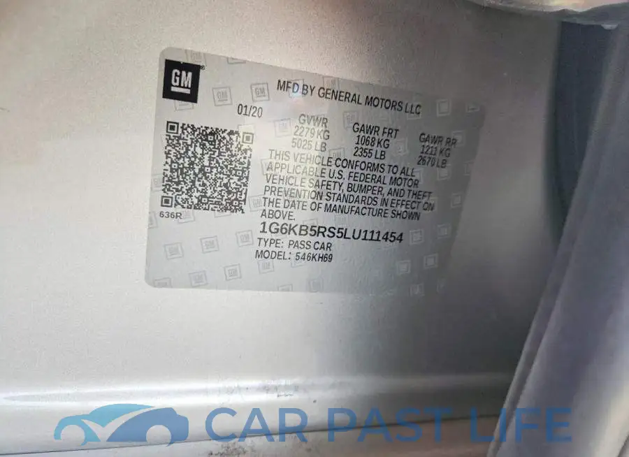 1G6KB5RS5LU111454# 13