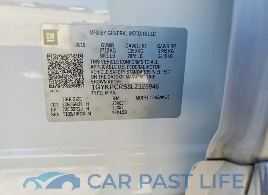 1GYKPCRS8LZ125946# 13