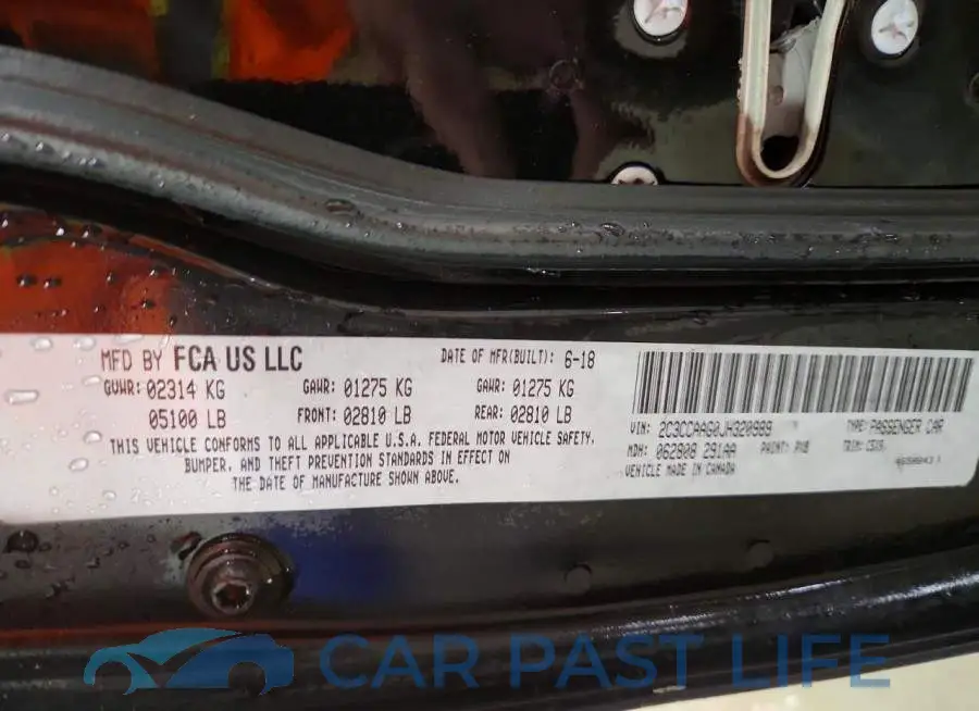 2C3CCAAG0JH320989# 12