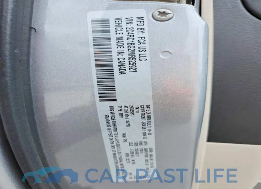 2C4RC1BG2MR525927# 14