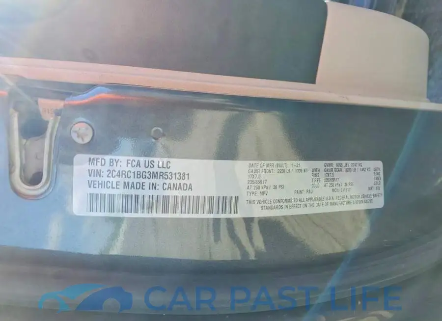 2C4RC1BG3MR531381# 14
