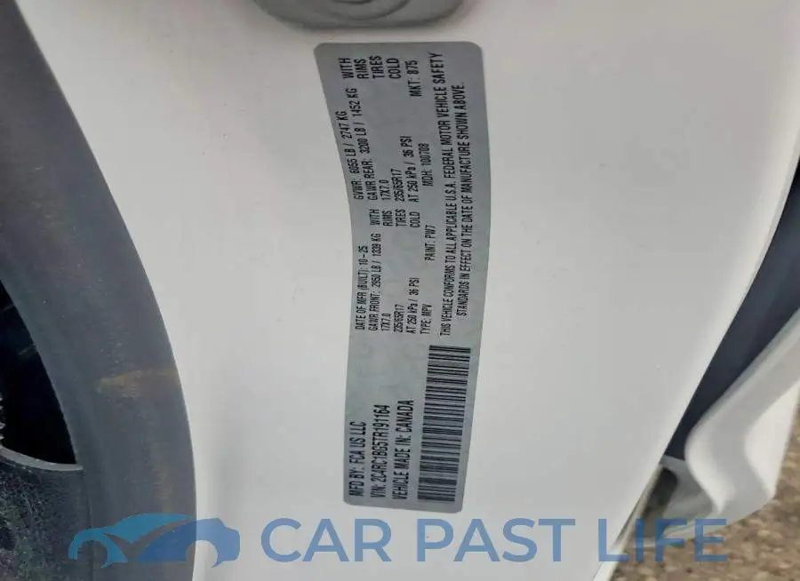 2C4RC1BG5TR191164# 13
