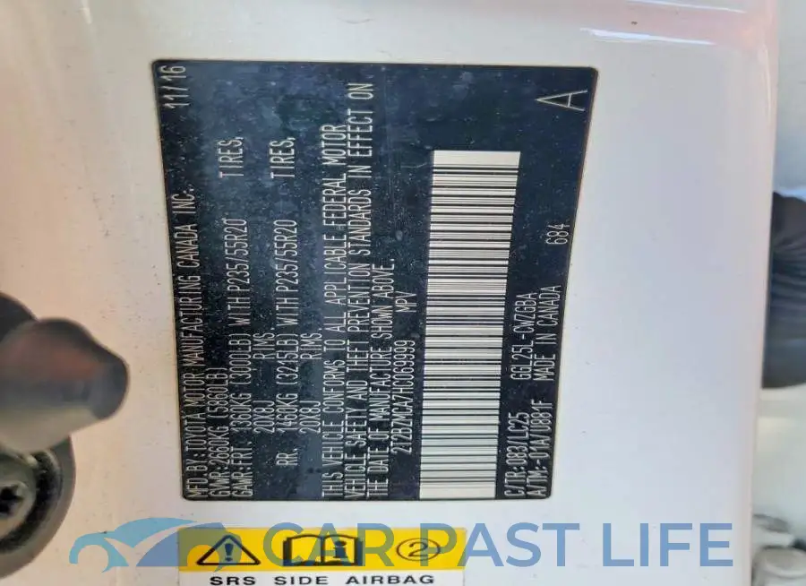 2T2BZMCA7HC069999# 13