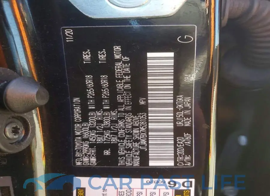 JTJAM7BX7M5281053# 13