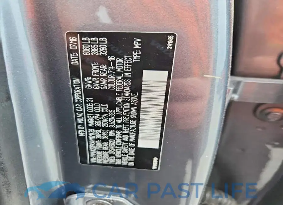 YV4A22PK4H1121439# 12