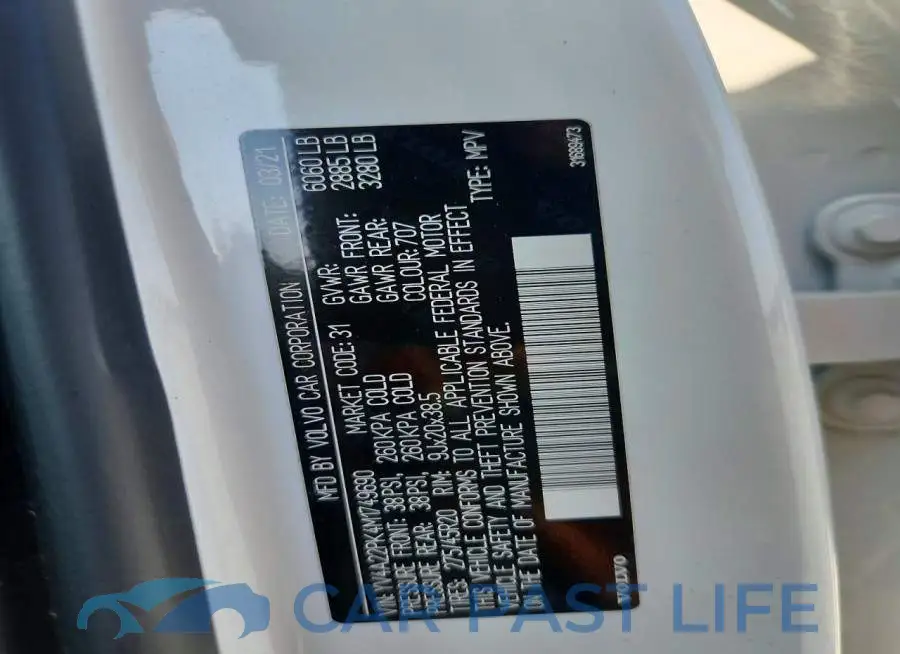 YV4A22PK4M1749690# 14