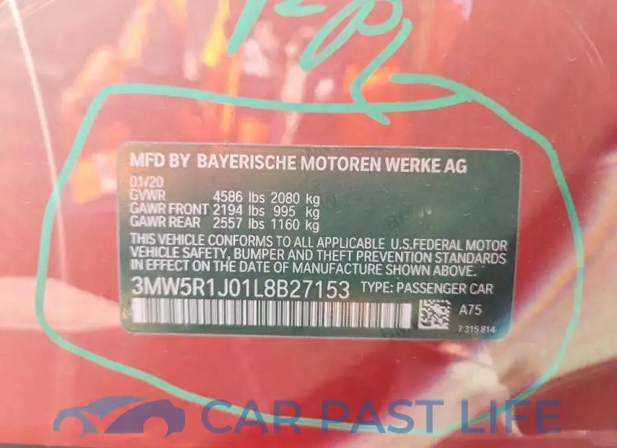 3MW5R1J01L8B27153# 13