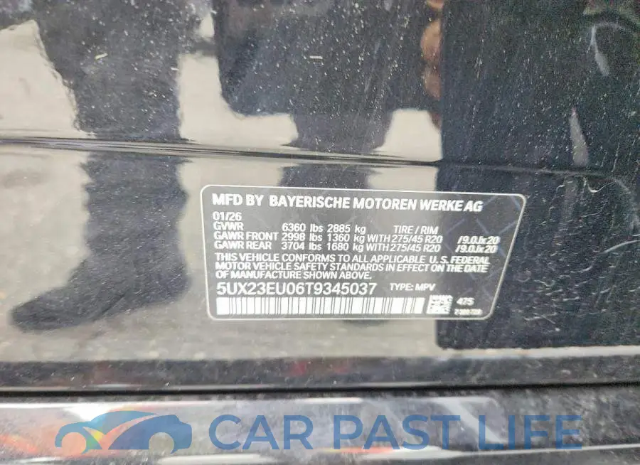 5UX23EU06T9345037# 13