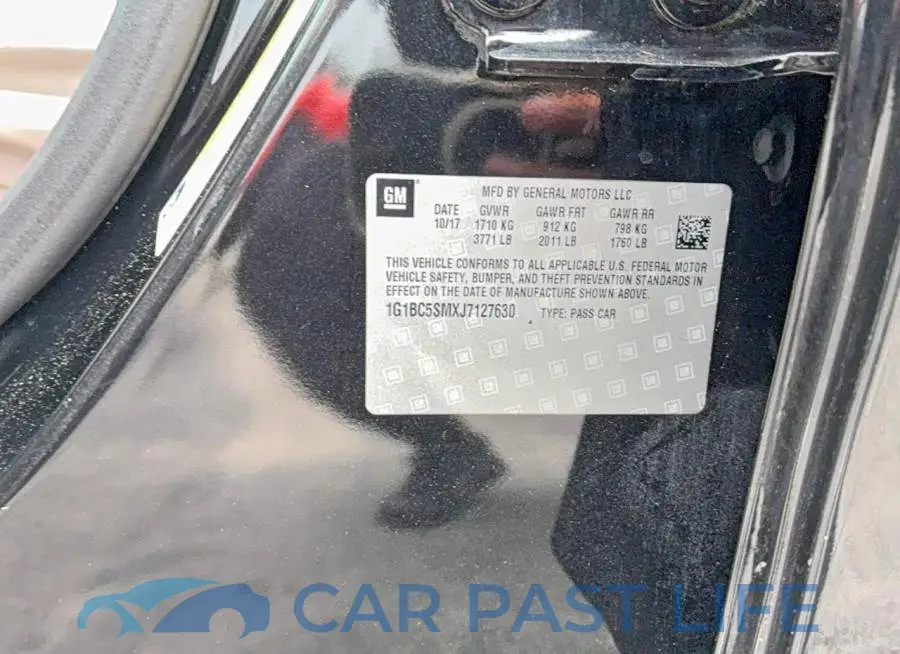 1G1BC5SMXJ7127630# 10