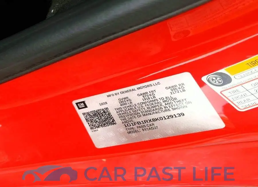 1G1FB1RX8K0129139# 12