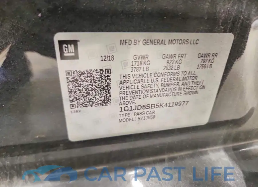 1G1JD5SB5K4119977# 12