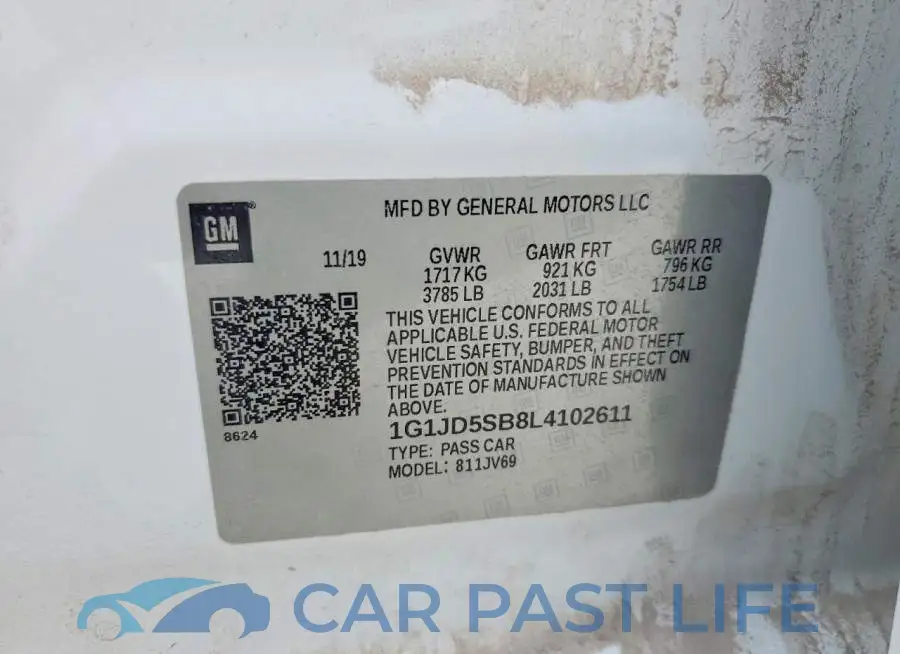 1G1JD5SB8L4102611# 12