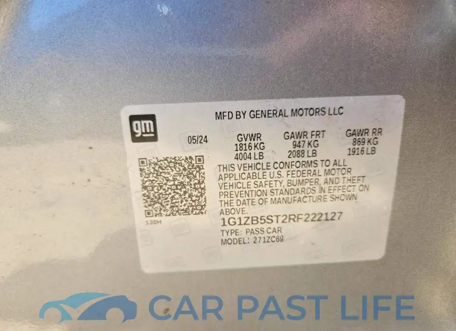 1G1ZB5ST2RF222127# 12