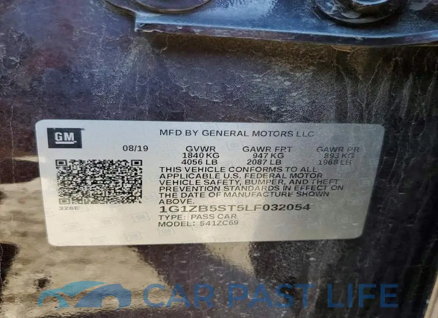 1G1ZB5ST5LF032054# 13
