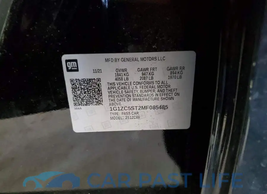 1G1ZC5ST2MF085485# 12