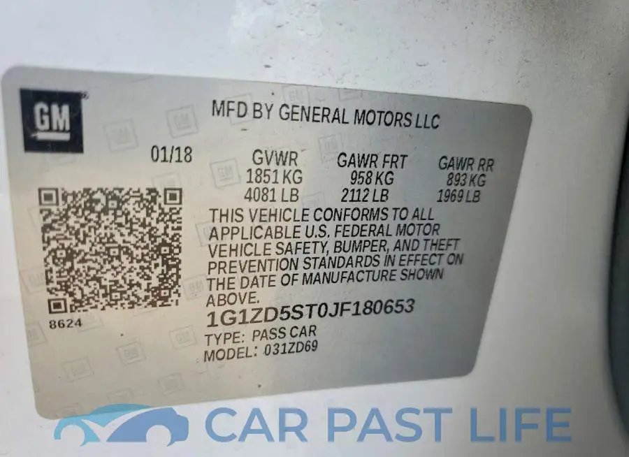 1G1ZD5ST0JF180653# 12