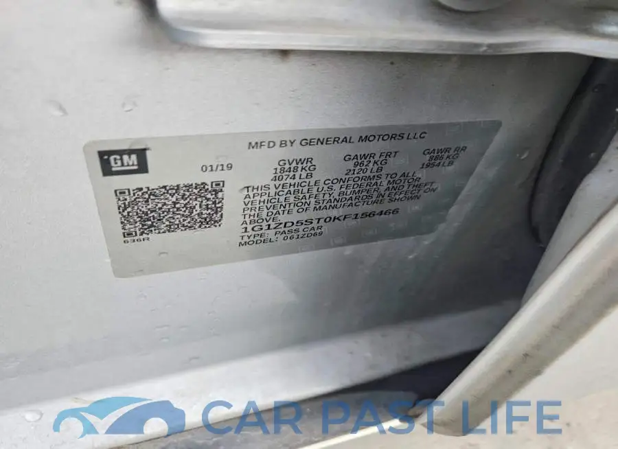 1G1ZD5ST0KF156466# 12
