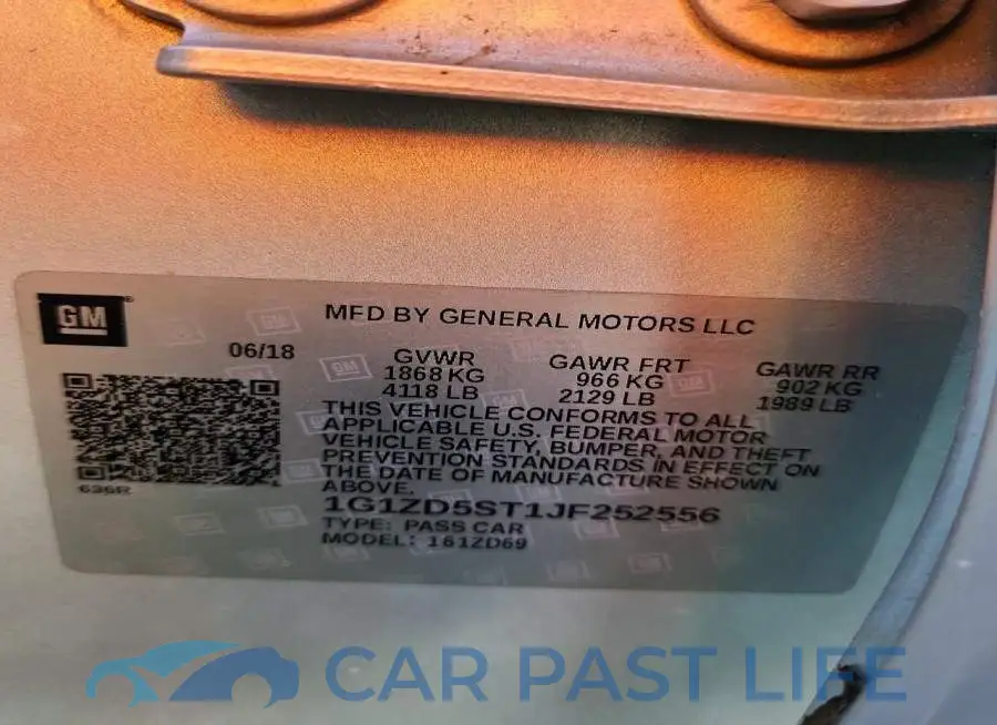 1G1ZD5ST1JF252556# 12